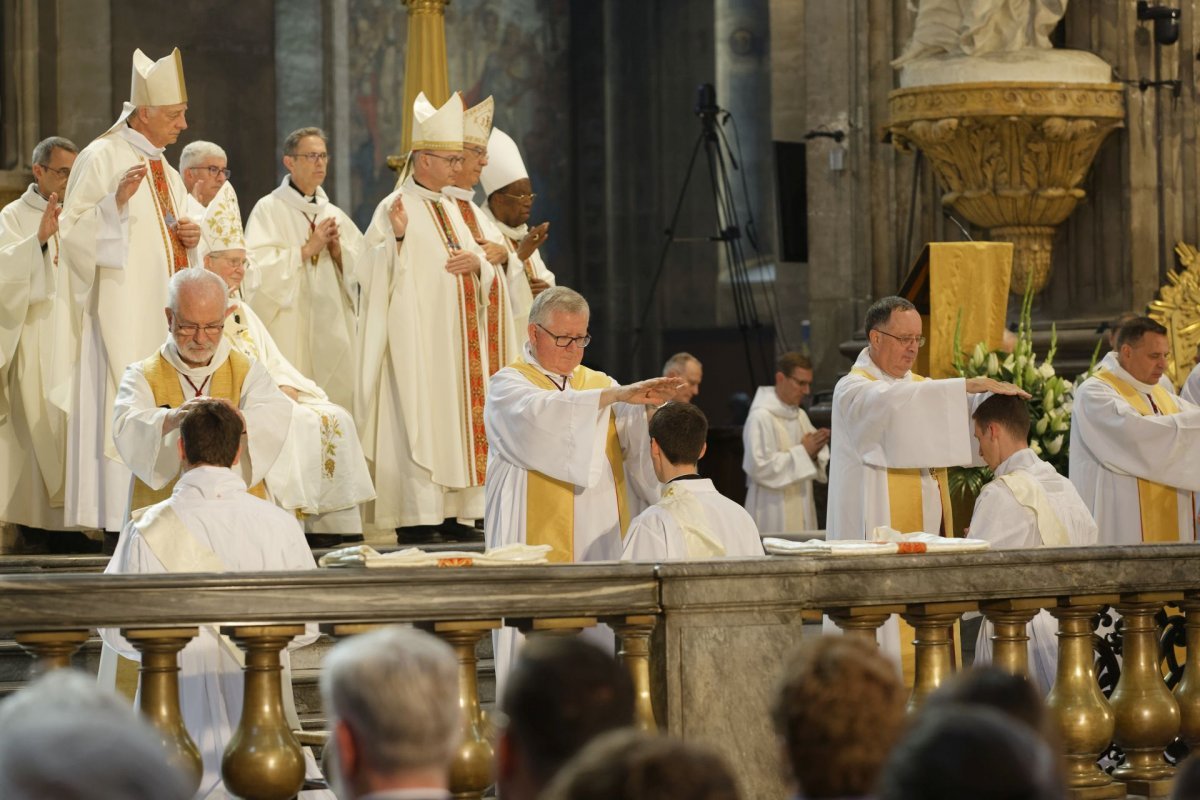 Ordination sacerdotale 2023. © Yannick Boschat / Diocèse de Paris.