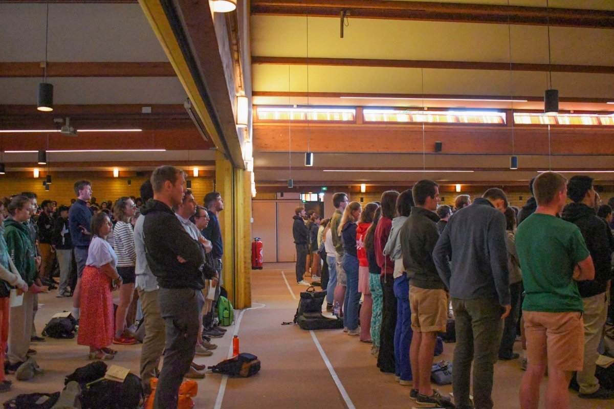 Lundi 4 août - Messe à Taizé. © Clémence Vecten – Diocèse de Paris.