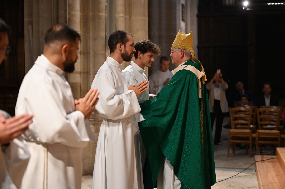 Messe de rentrée du Séminaire de Paris. © Marie-Christine Bertin / Diocese de Paris.