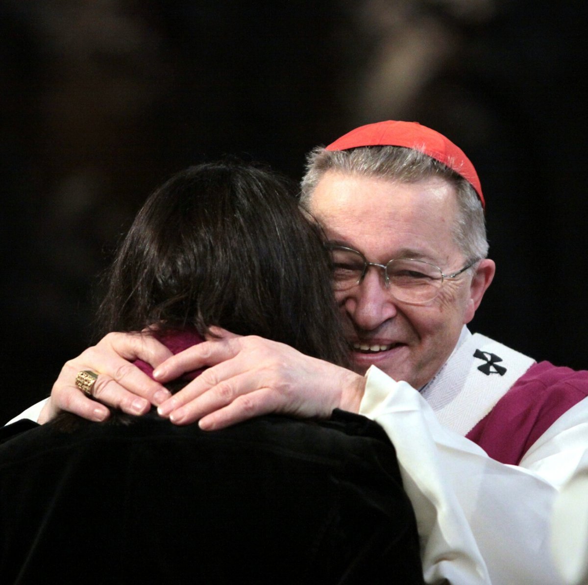 20 février 2010, appel décisif à Notre-Dame de Paris. © Yannick Boschat.