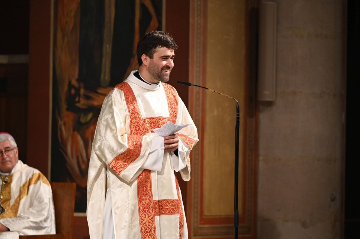 Ordination diaconale en vue du sacerdoce du 20 septembre 2025. © Marie-Christine Bertin / Diocese de Paris.