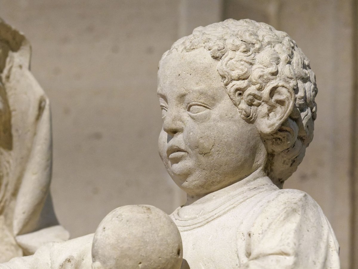 Statue Notre Dame de Paris. Installée à Saint-Germain l'Auxerrois. © Yannick Boschat / Diocèse de Paris.