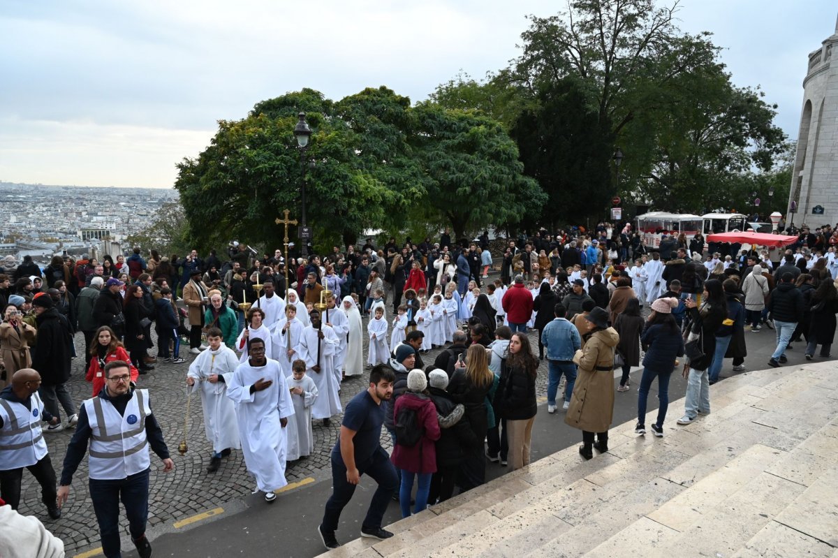 Rassemblement des jeunes au service de la liturgie 2023. © Marie-Christine Bertin / Diocèse de Paris.