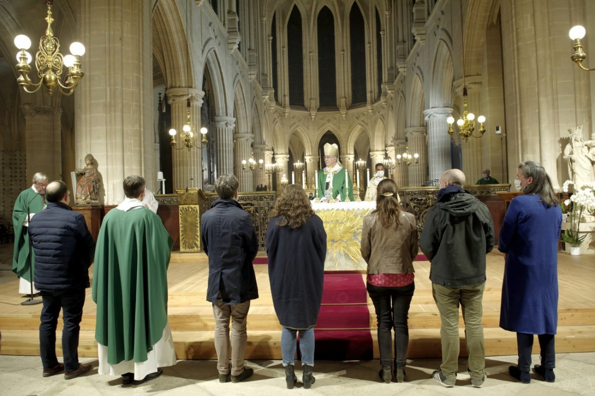 Ouverture du Synode sur la synodalité. © Trung Hieu Do / Diocèse de Paris.