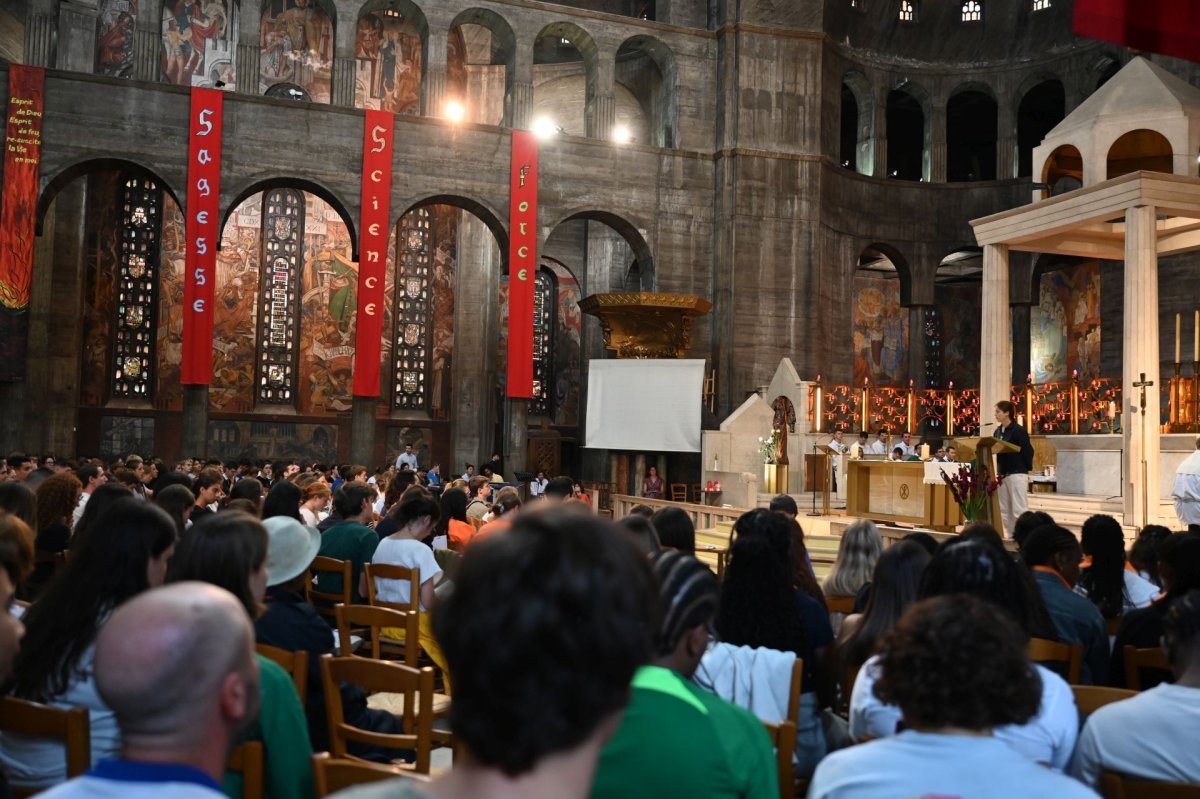 Messe d'envoi au Jubilé des jeunes. © Marie-Christine Bertin / Diocèse de Paris.