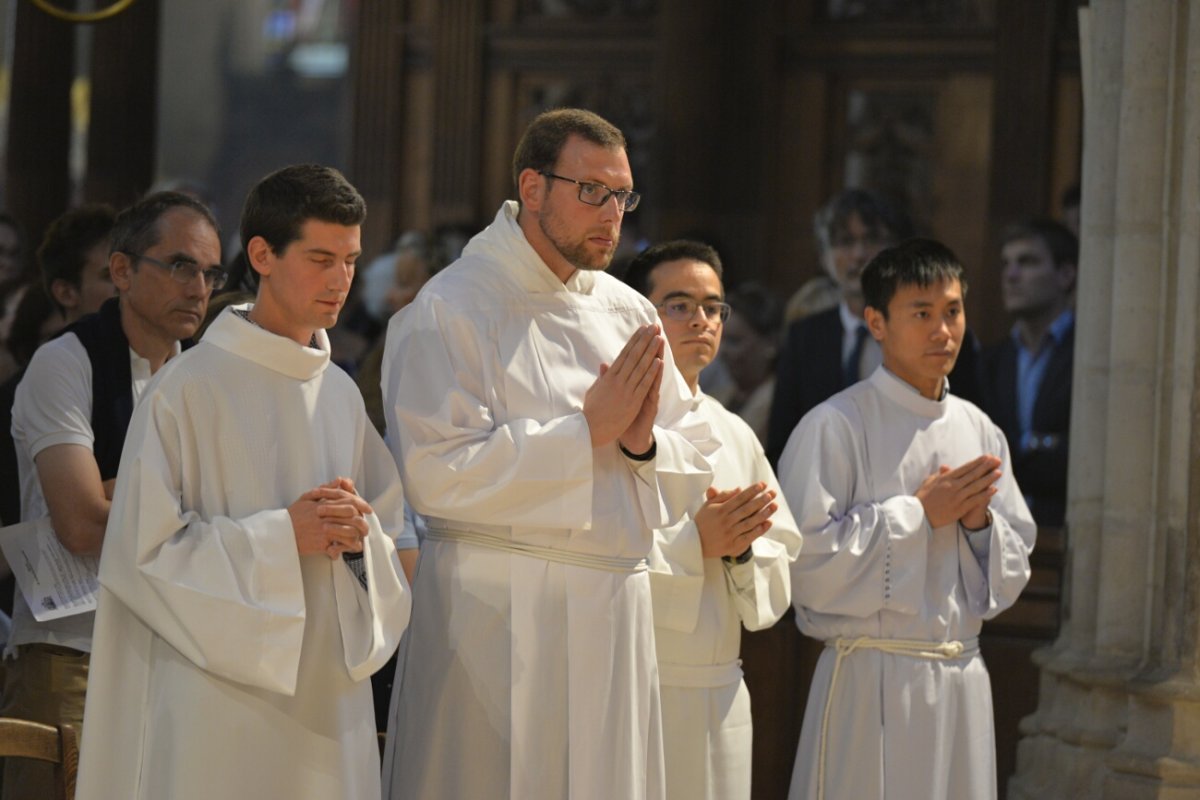 Messe de rentrée du Séminaire de Paris. © Marie-Christine Bertin / Diocèse de Paris.