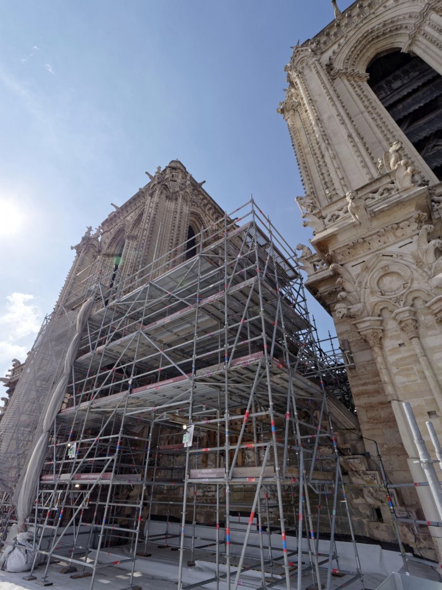 Notre-Dame de Paris, deux ans après. © Yannick Boschat / Diocèse de Paris.