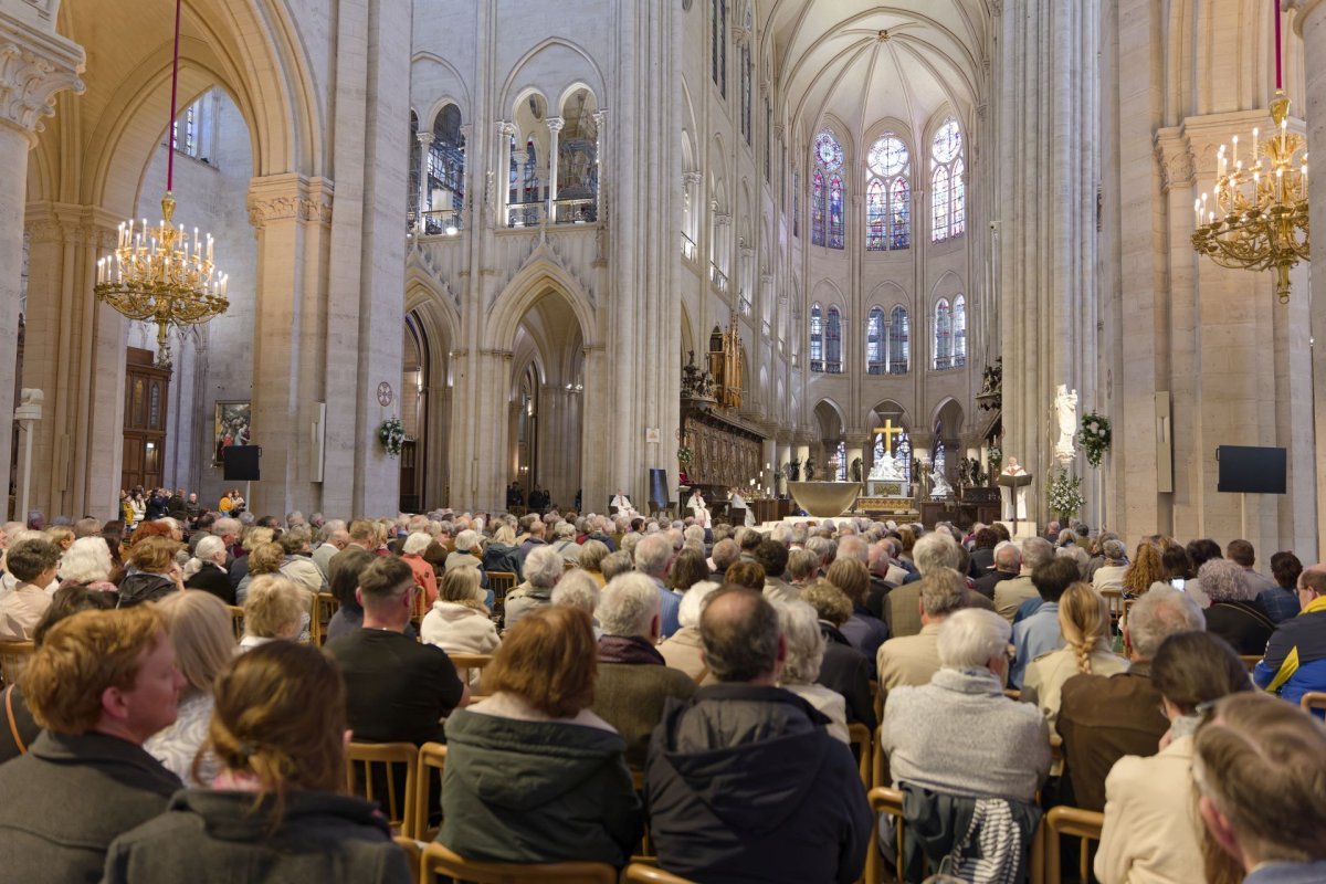Centenaire de l'Association nationale des Parents de Prêtres, (…). © Yannick Boschat / Diocèse de Paris.