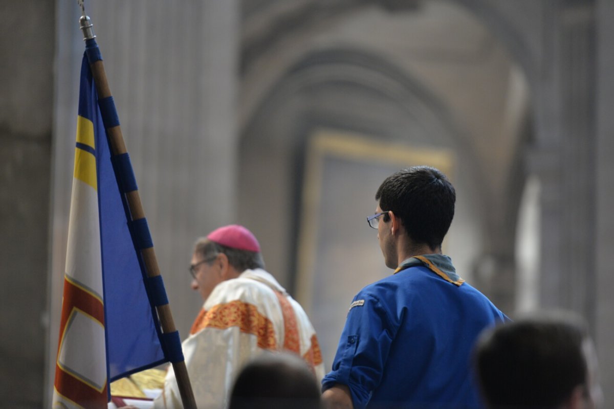 Messe pour les jeunes et les vocations. © Marie-Christine Bertin / Diocèse de Paris.