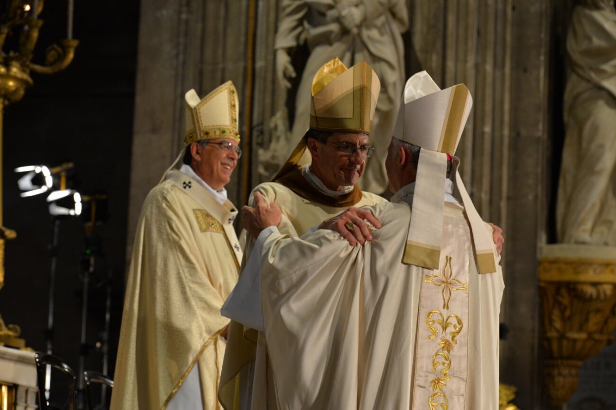 Ordination épiscopale de Mgr Philippe Marsset. © Marie-Christine Bertin / Diocèse de Paris.