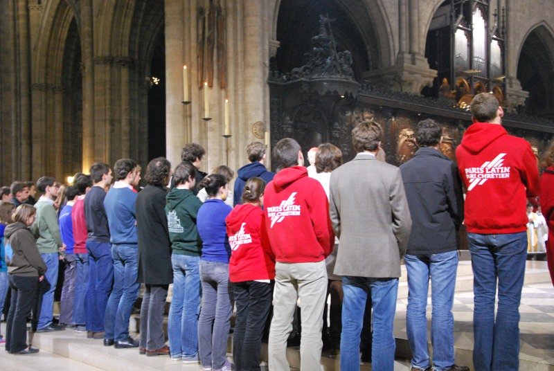 Les responsables d'aumôneries. © Pierre-Louis Lensel / Diocèse de Paris 