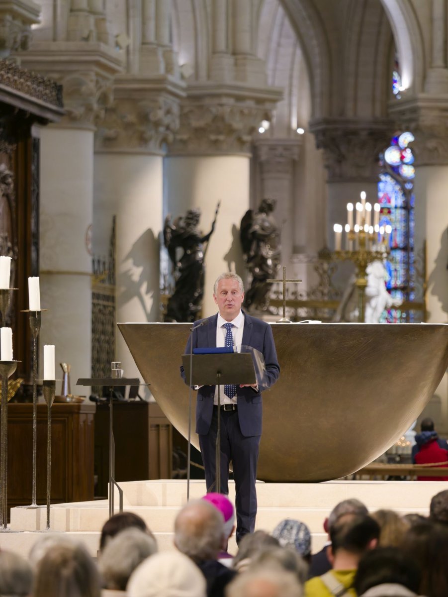Conférence de carême de Notre-Dame de Paris : “La Femme de l'Apocalypse,. © Yannick Boschat / Diocèse de Paris.