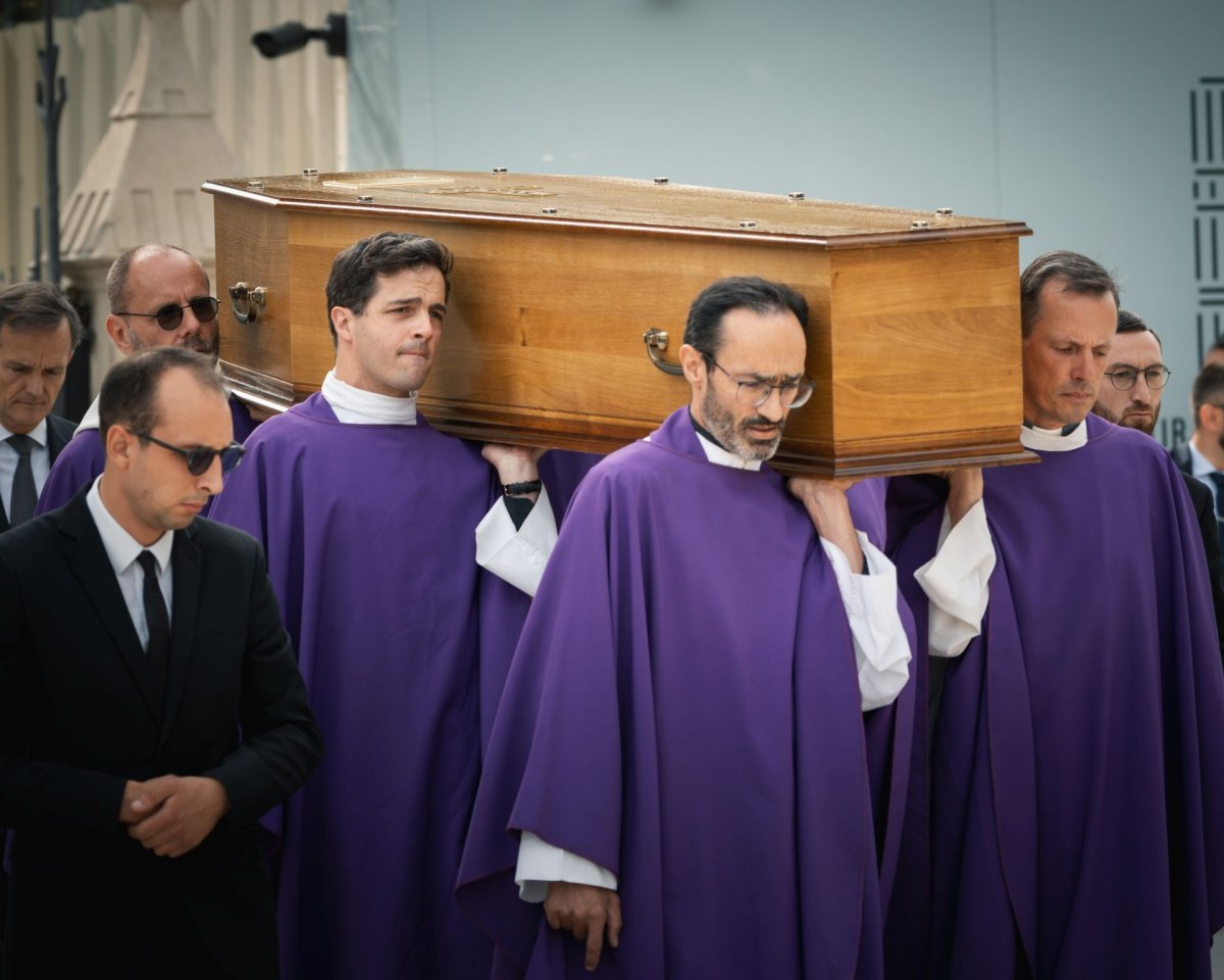 Obsèques du Cardinal André Vingt-Trois. © Liam Hoarau / Diocèse de Paris.