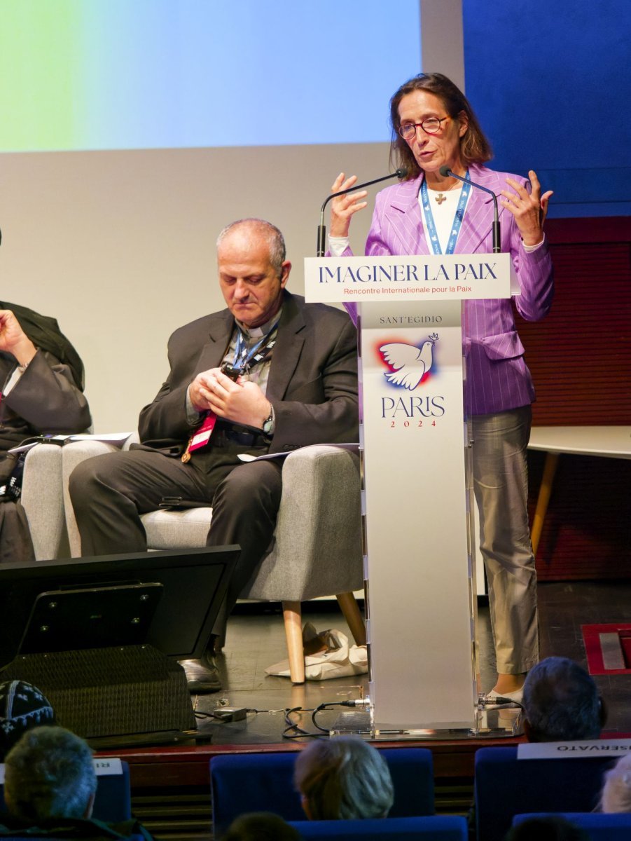 Forums de la Rencontre internationale pour la paix. © Yannick Boschat / Diocèse de Paris.