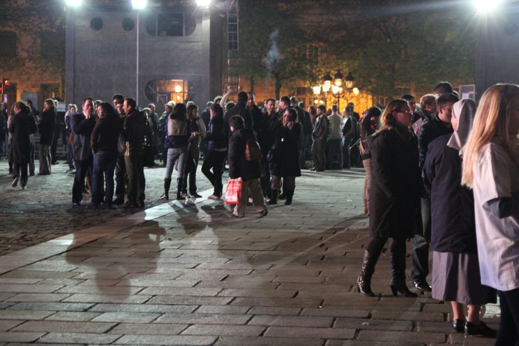 Le Parvis des Gentils le 25 mars 2011 à Notre-Dame de Paris. Photo Yannick Boschat 