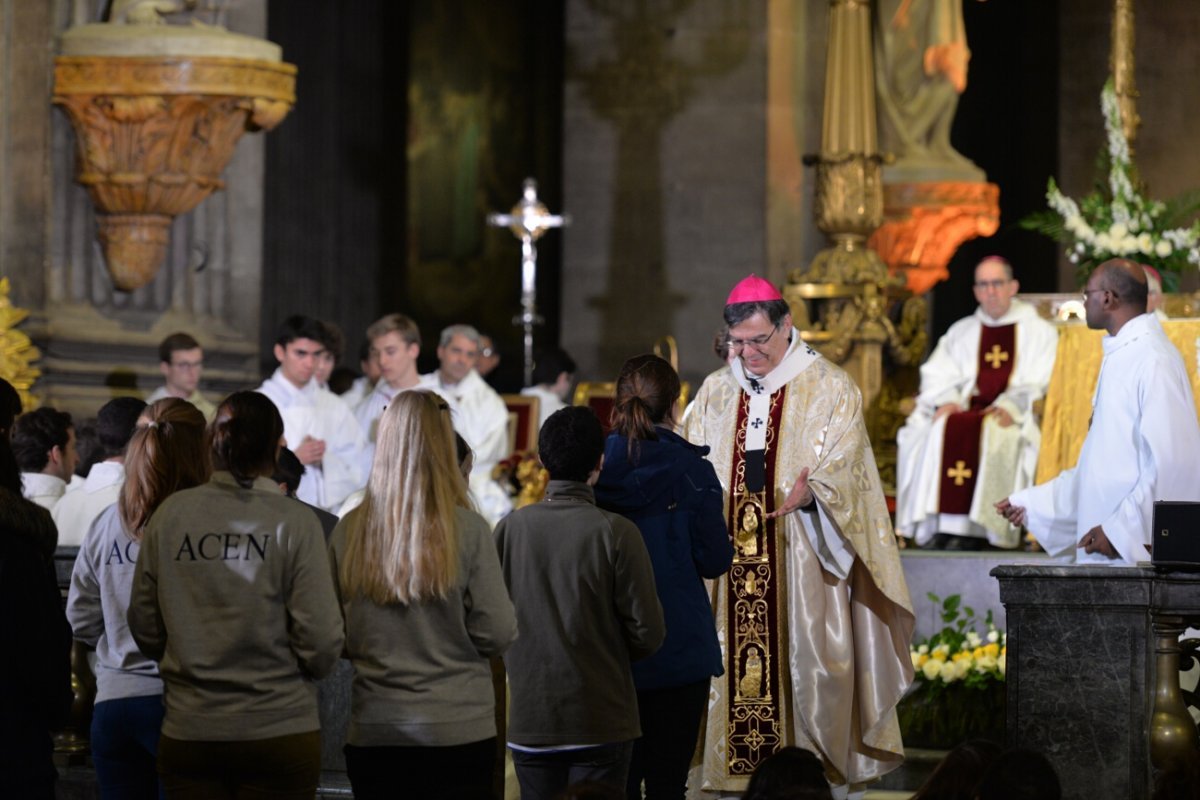 La messe internationale des JMJ@Panam'. © Marie-Christine Bertin / Diocèse de Paris.