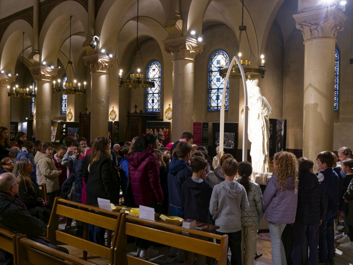 Étape 10 à l'Immaculée-Conception. © Yannick Boschat / Diocèse de Paris.