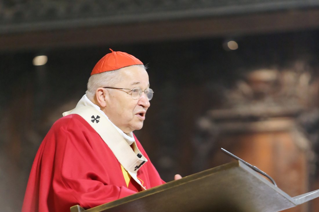 Homélie du cardinal André Vingt-Trois. © Yannick Boschat / Diocèse de Paris.