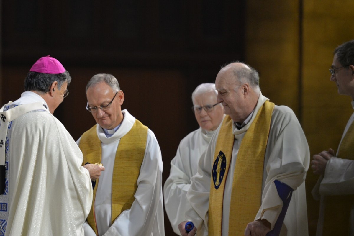 Fête du Chapitre de la cathédrale. © Marie-Christine Bertin / Diocèse de Paris.