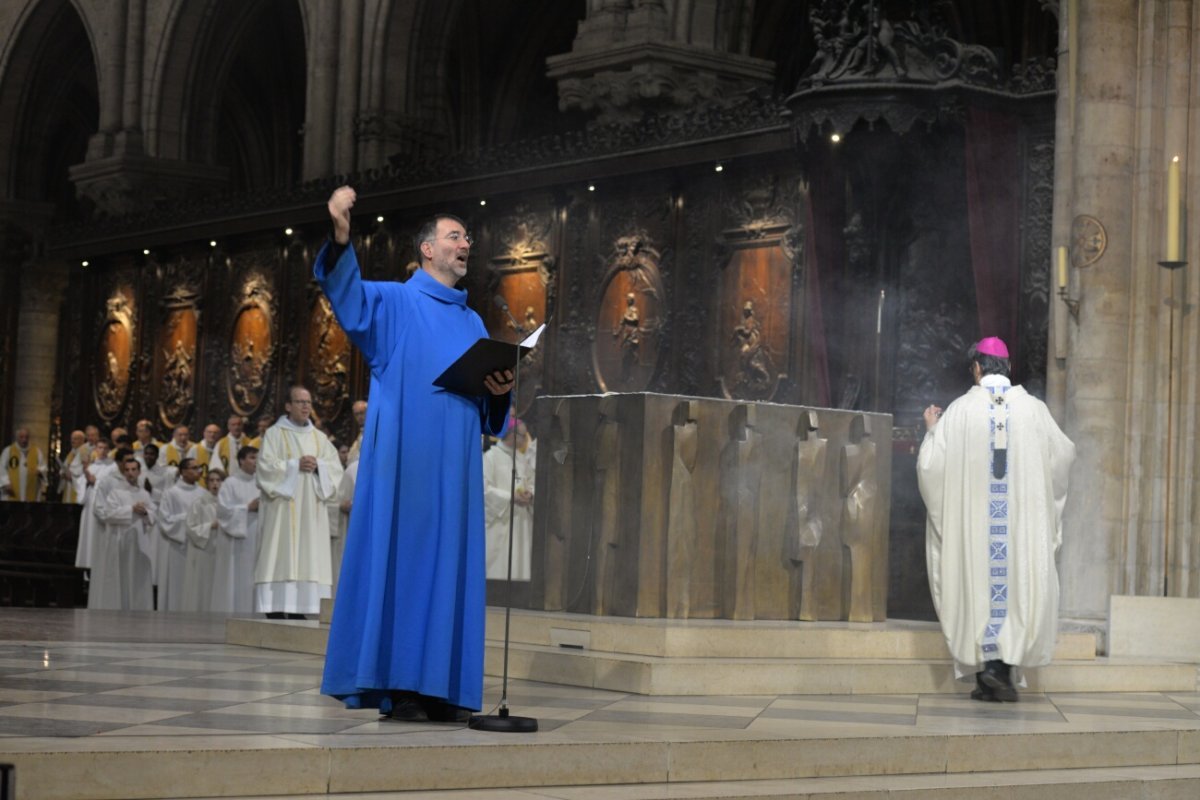 Fête du Chapitre de la cathédrale. © Marie-Christine Bertin / Diocèse de Paris.