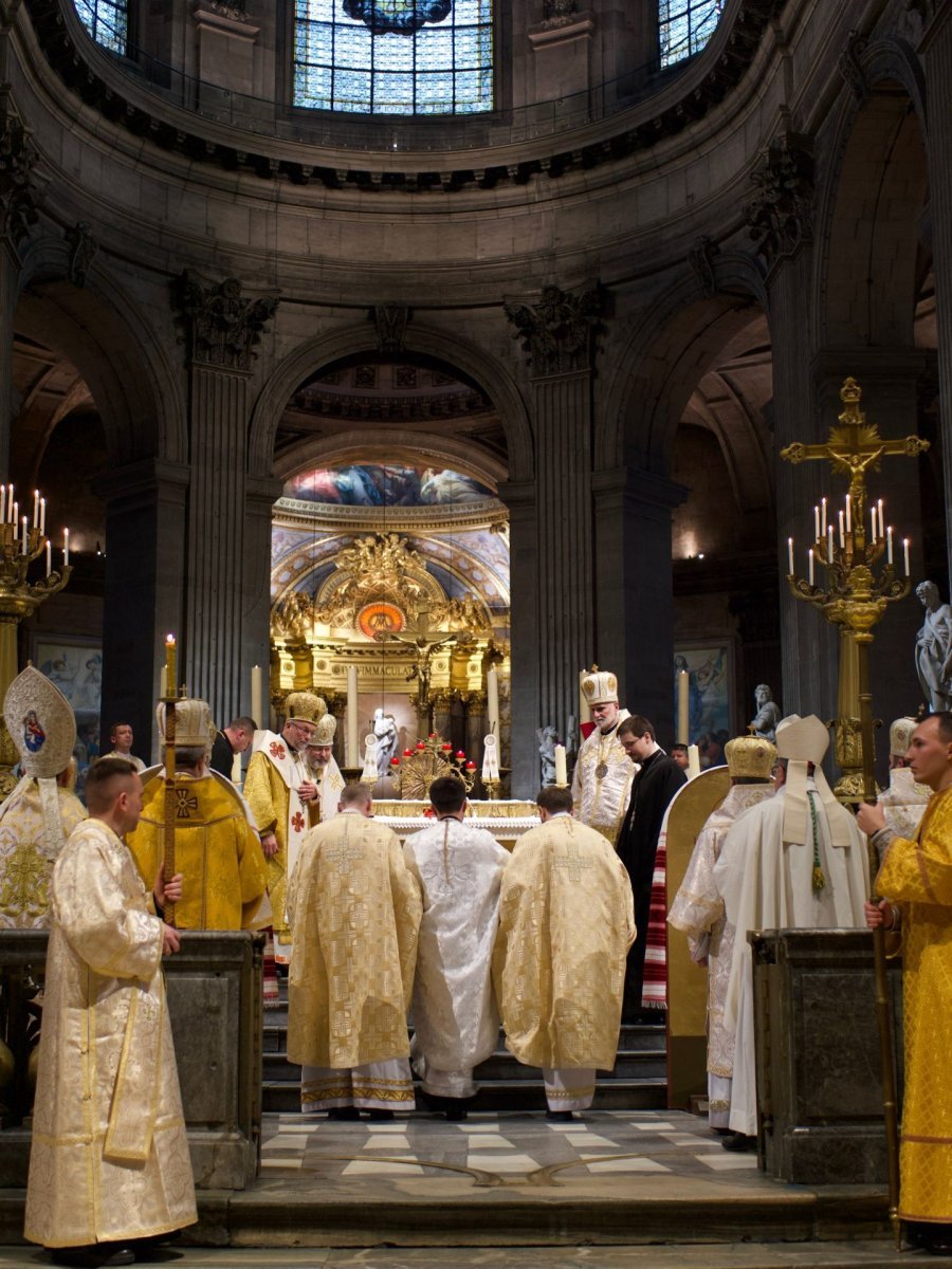 Consécration épiscopale Mgr Rantsya. © Yuliana Ilkiv / Éparchie Saint-Volodomyr.