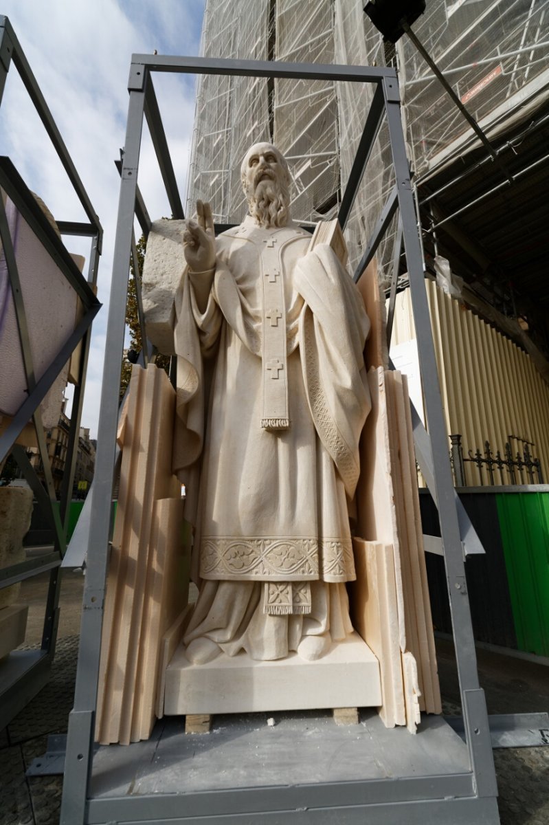 Saint Augustin. © Yannick Boschat / Diocèse de Paris.