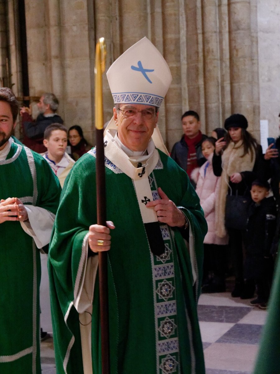 Mgr Michel Aupetit, archevêque de Paris. © Yannick Boschat / Diocèse de Paris.