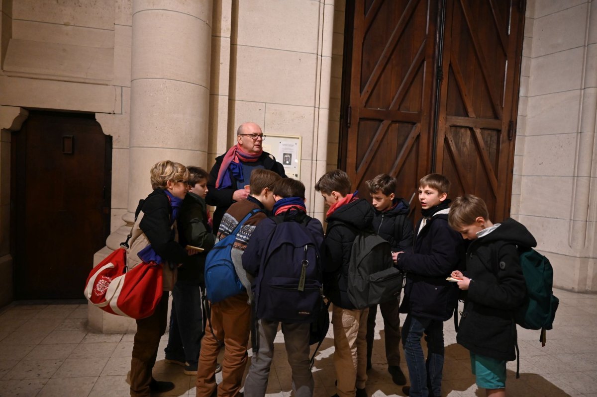 Rassemblement des 6ème 2026. © Marie-Christine Bertin / Diocèse de Paris.