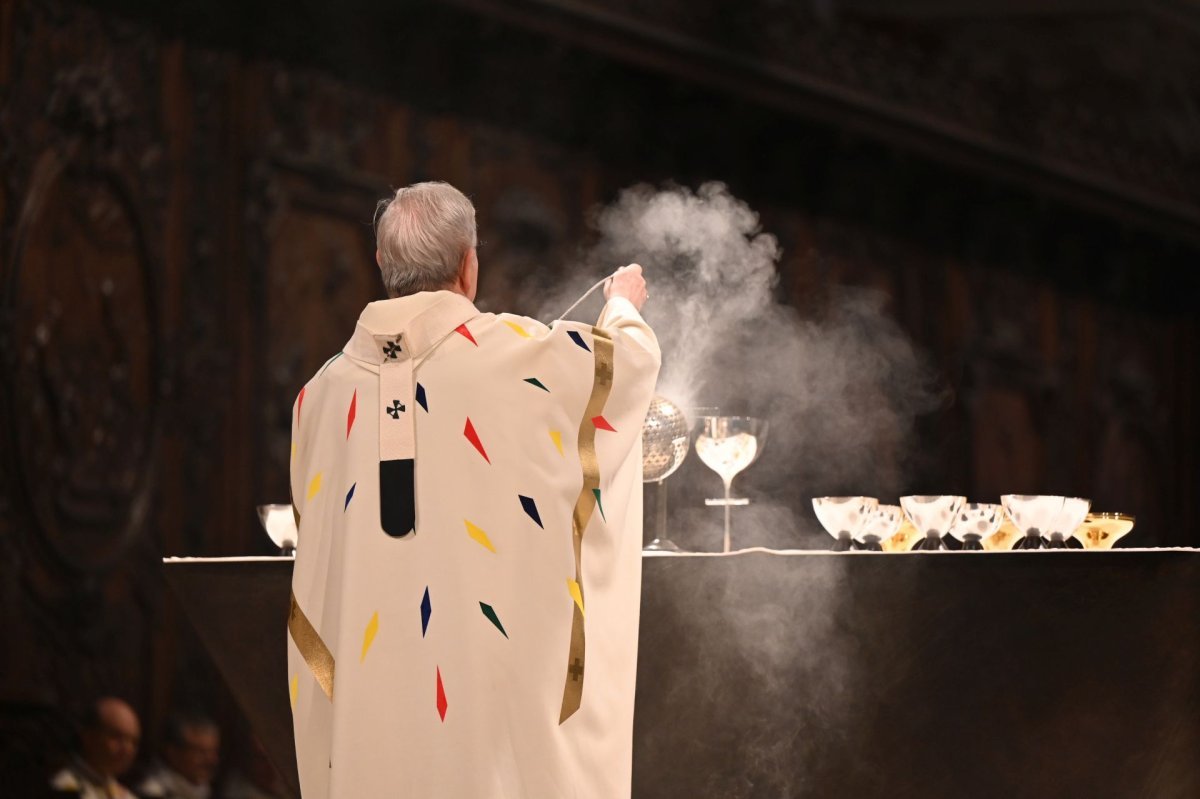 Messe pour les consacrés du diocèse de Paris 2024. © Marie-Christine Bertin / Diocèse de Paris.