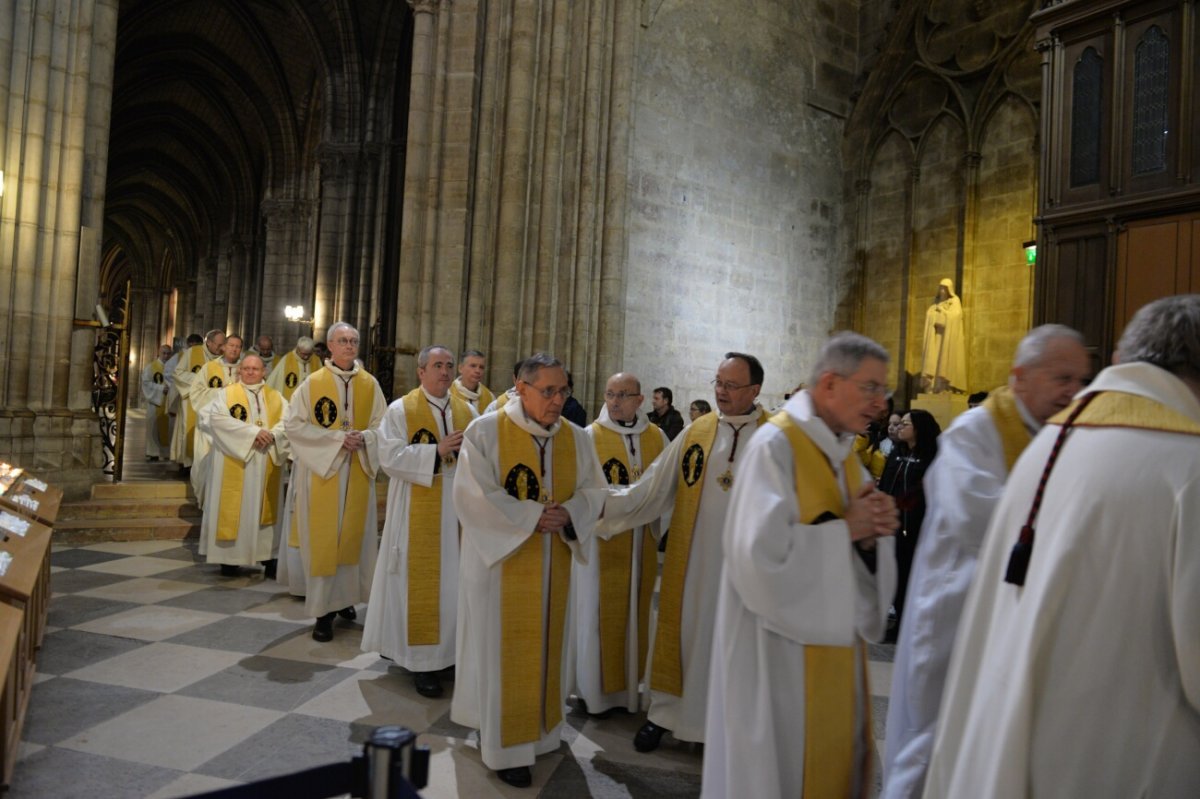 Fête du Chapitre de la cathédrale. © Marie-Christine Bertin / Diocèse de Paris.