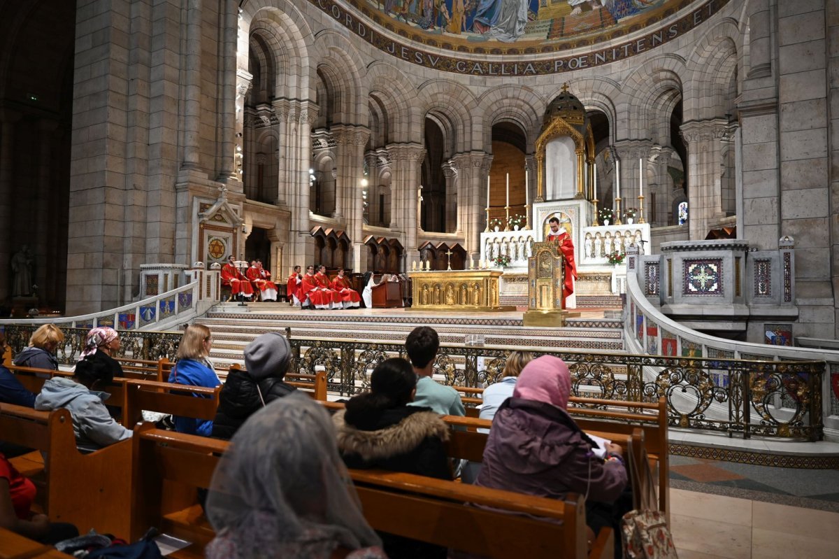 Messe des nouveaux prêtres au Sacré-Cœur de Montmartre 2024. © Marie-Christine Bertin / Diocèse de Paris.