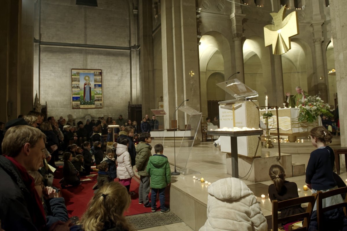 Soirée sainte Geneviève à Saint-Lambert (15e). © Trung Hieu Do / Diocèse de Paris.