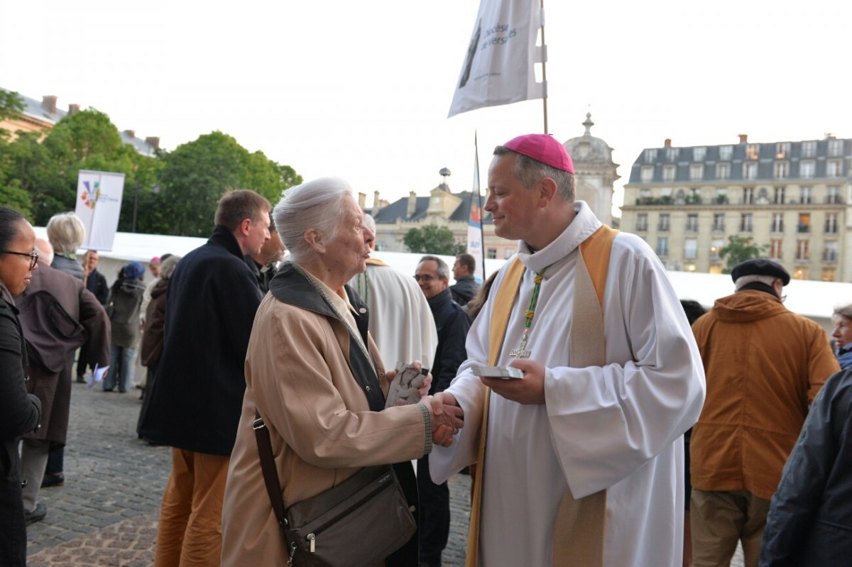 Veillée de prière pour la vie 2019. © Marie-Christine Bertin / Diocèse de Paris.