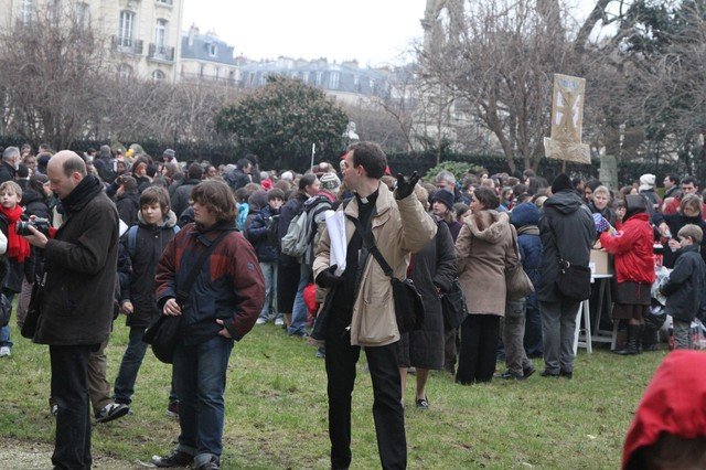 Rassemblement des 6e 2011. © D. R..