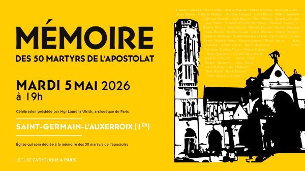 Mémoire des 50 martyrs de l'apostolat