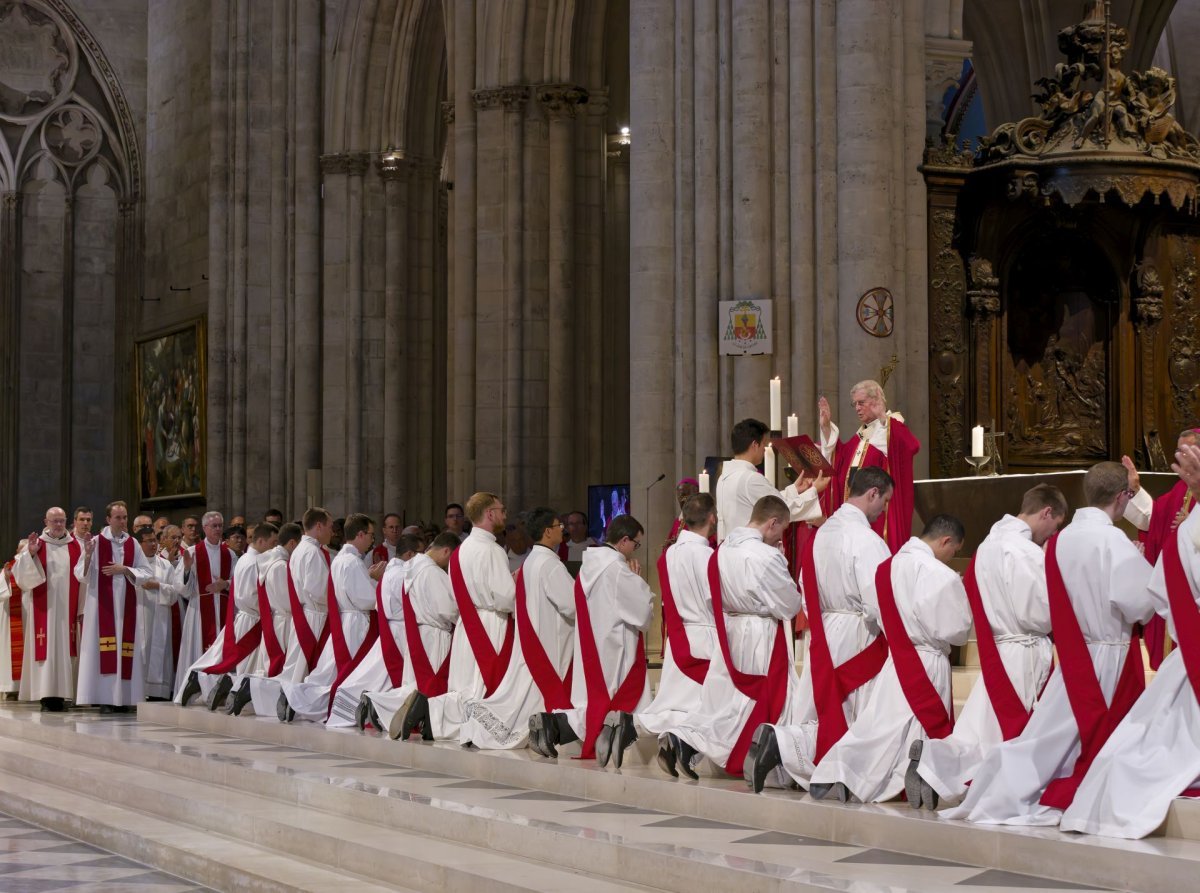 Ordinations sacerdotales 2025. © Yannick Boschat / Diocèse de Paris.