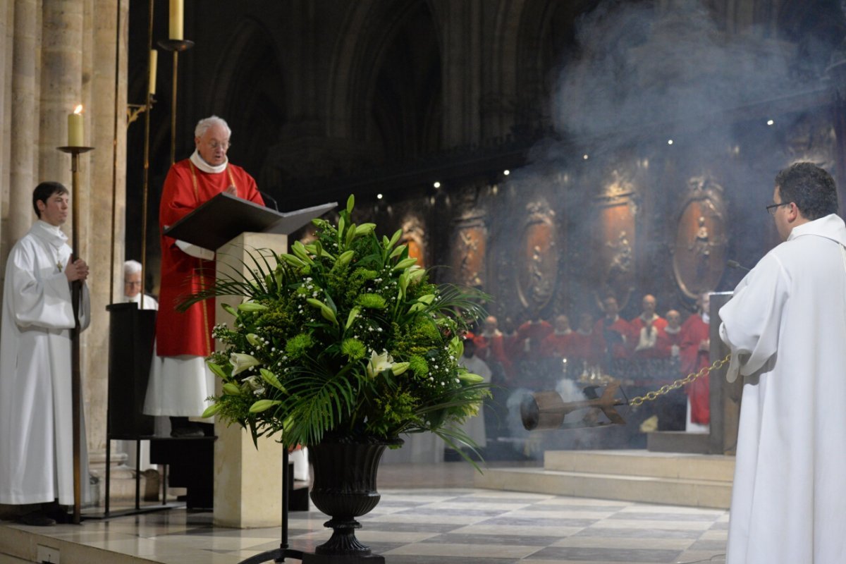 Liturgie de la Parole. © Marie-Christine Bertin / Diocèse de Paris.