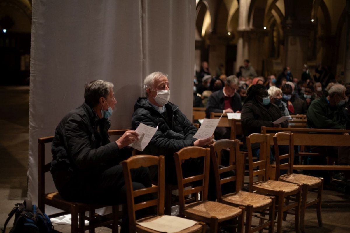 Journée Mondiale des Pauvres 2021. © Grégoire Laffont / Diocèse de Paris.