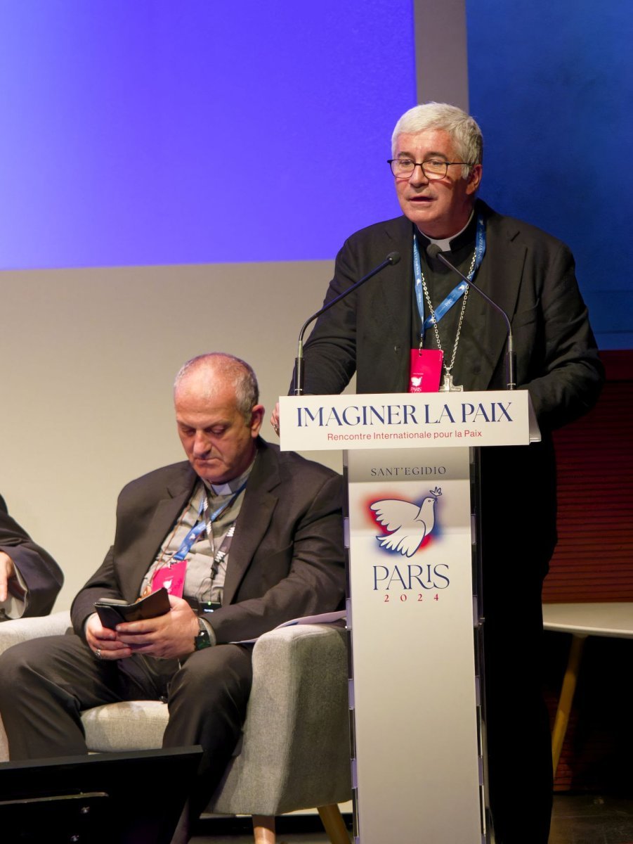 Forums de la Rencontre internationale pour la paix. © Yannick Boschat / Diocèse de Paris.