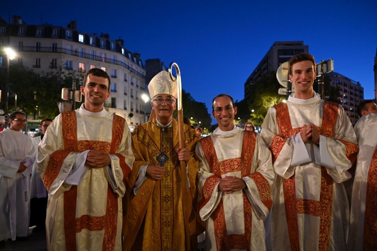 Ordination diaconale en vue du sacerdoce 2026. © Marie-Christine Bertin / Diocèse de Paris.