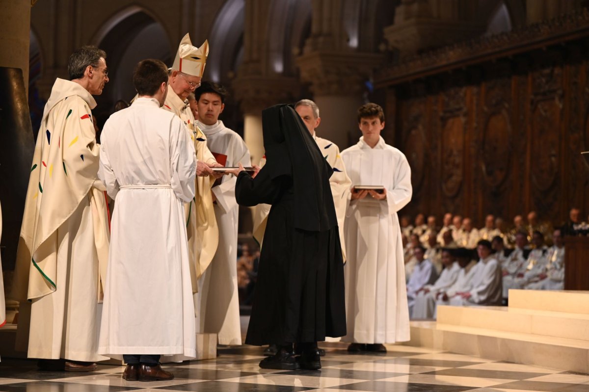 Messe chrismale 2026. © Marie-Christine Bertin / Diocèse de Paris.