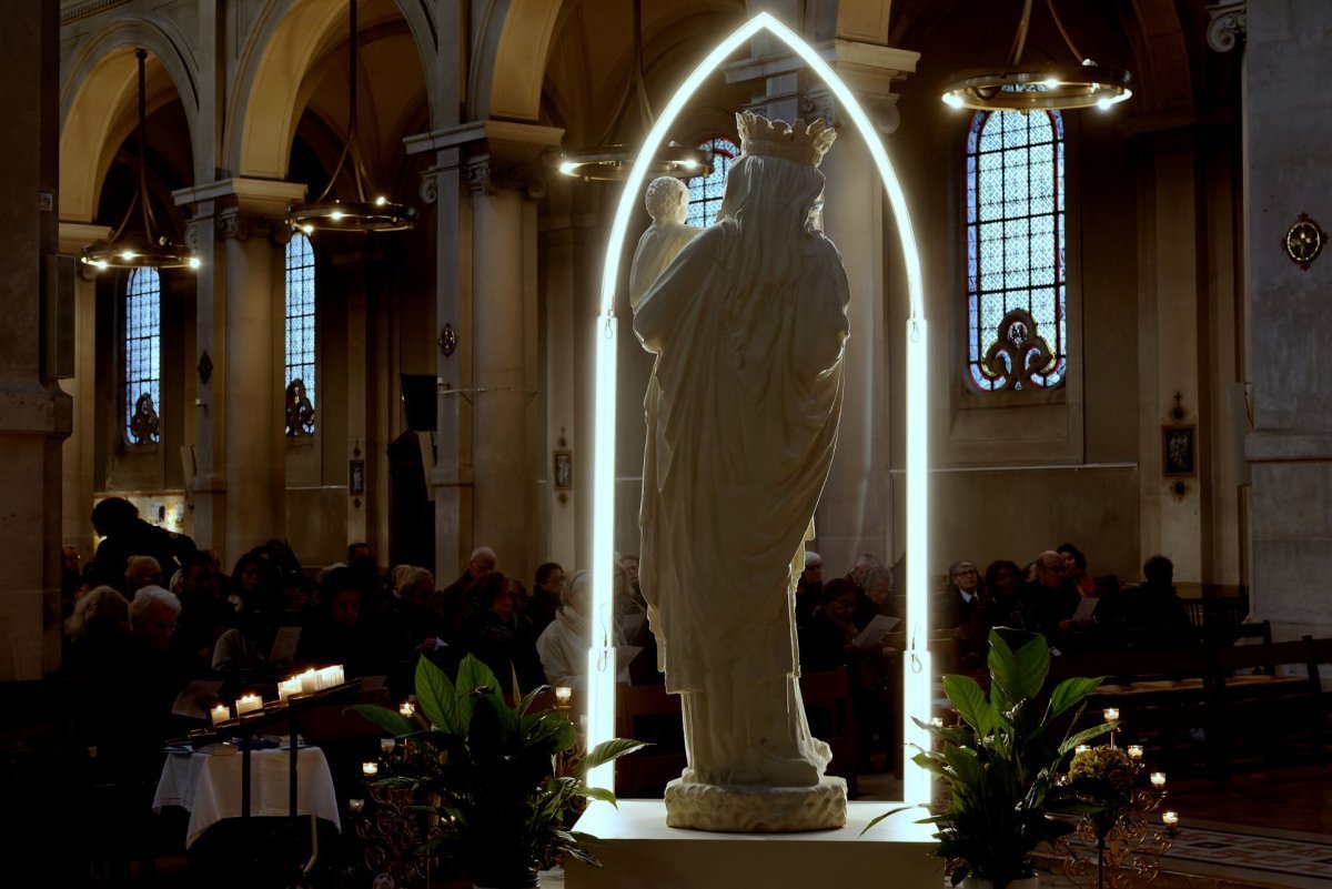 Étape 13 à Notre-Dame des Champs. © Trung Hieu Do / Diocèse de Paris.