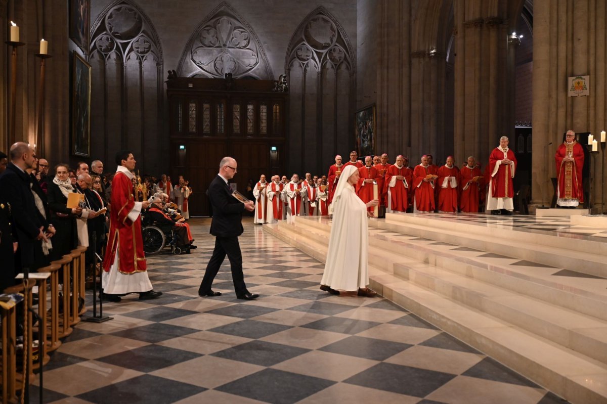 Messe de béatification de Raymond Cayré, Gérard-Martin Cendrier, Roger (…). © Marie-Christine Bertin / Diocèse de Paris.