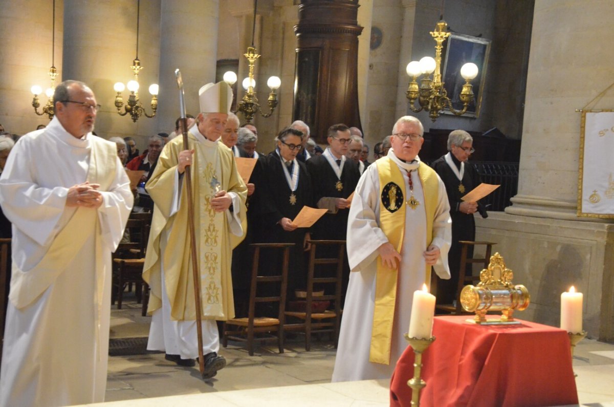 Neuvaine de sainte Geneviève - Jour 3. © Michel Pourny / Diocèse de Paris.