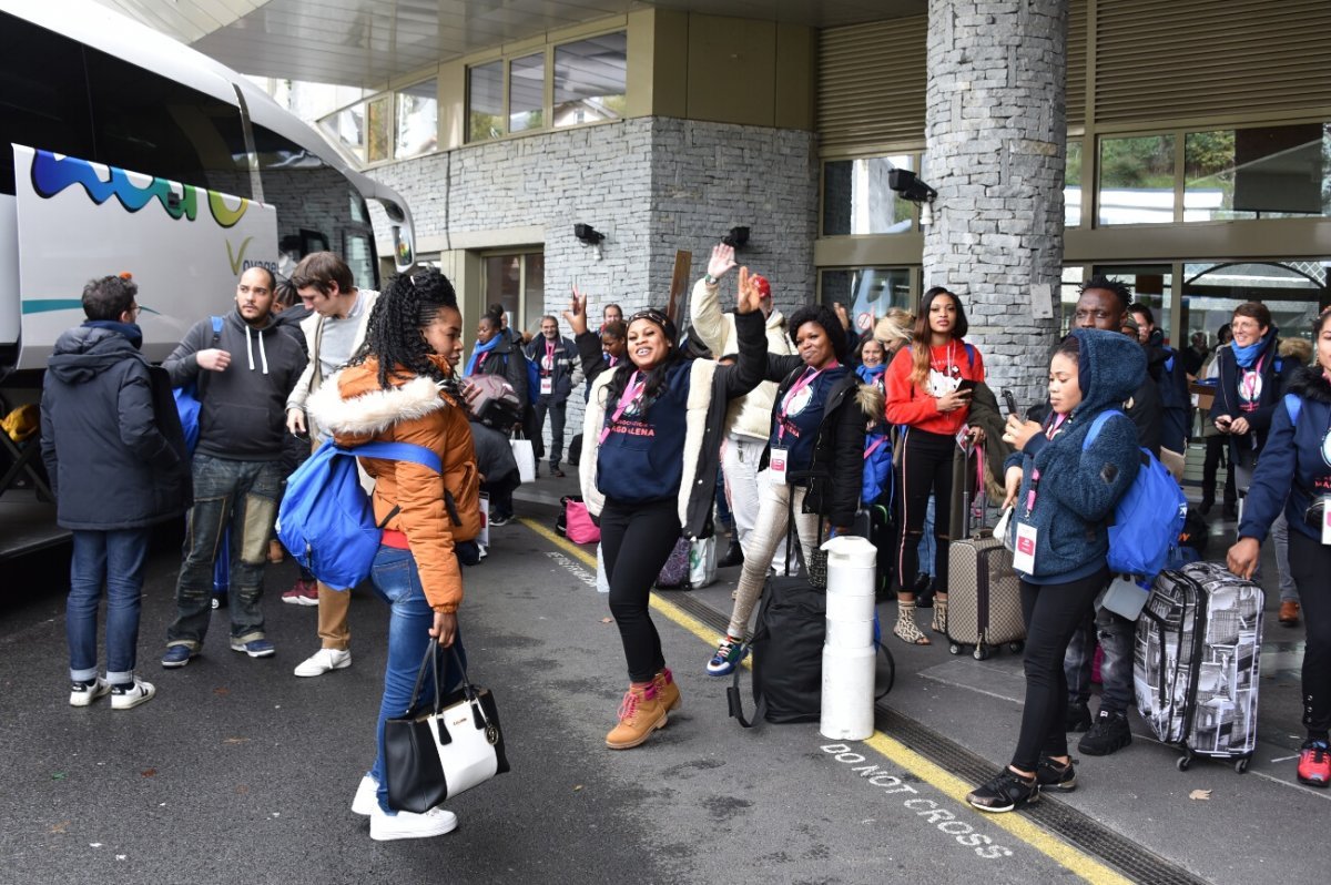 Rencontres européennes à Lourdes avec Fratello 2019. © François-Régis Salefran.