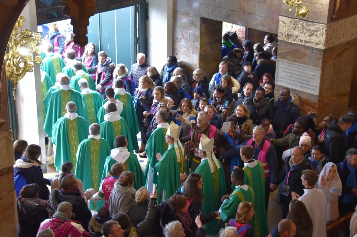 Rencontres européennes à Lourdes avec Fratello 2019. © François-Régis Salefran.