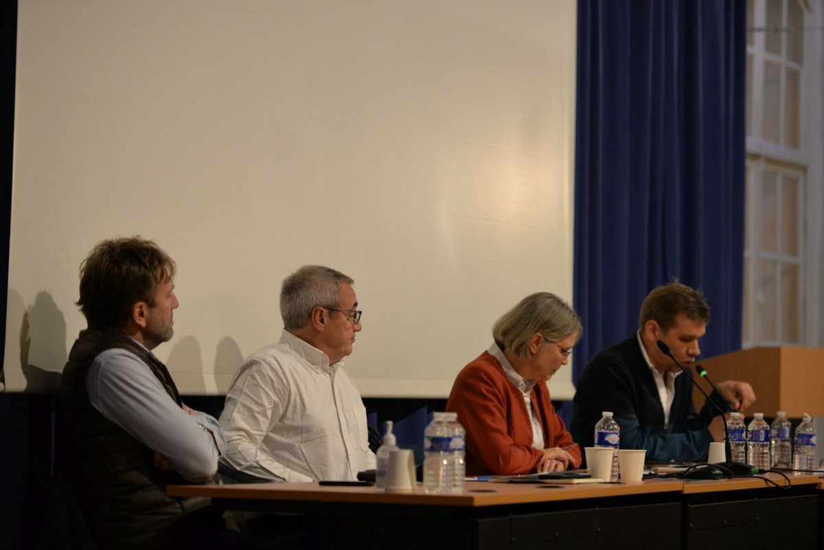 Rencontre des séminaristes d'Île-de-France. © Marie-Christine Bertin / Diocèse de Paris.