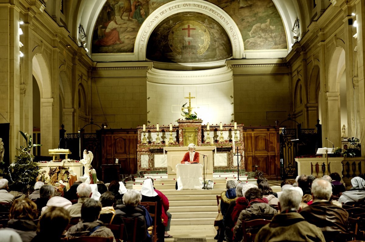 Soirée sainte Geneviève à Saint-Jean-Baptiste de Grenelle (15e). © Trung Hieu Do / Diocèse de Paris.