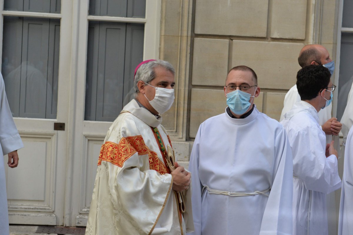 Messe de rentrée du Séminaire de Paris. © Marie-Christine Bertin / Diocèse de Paris.