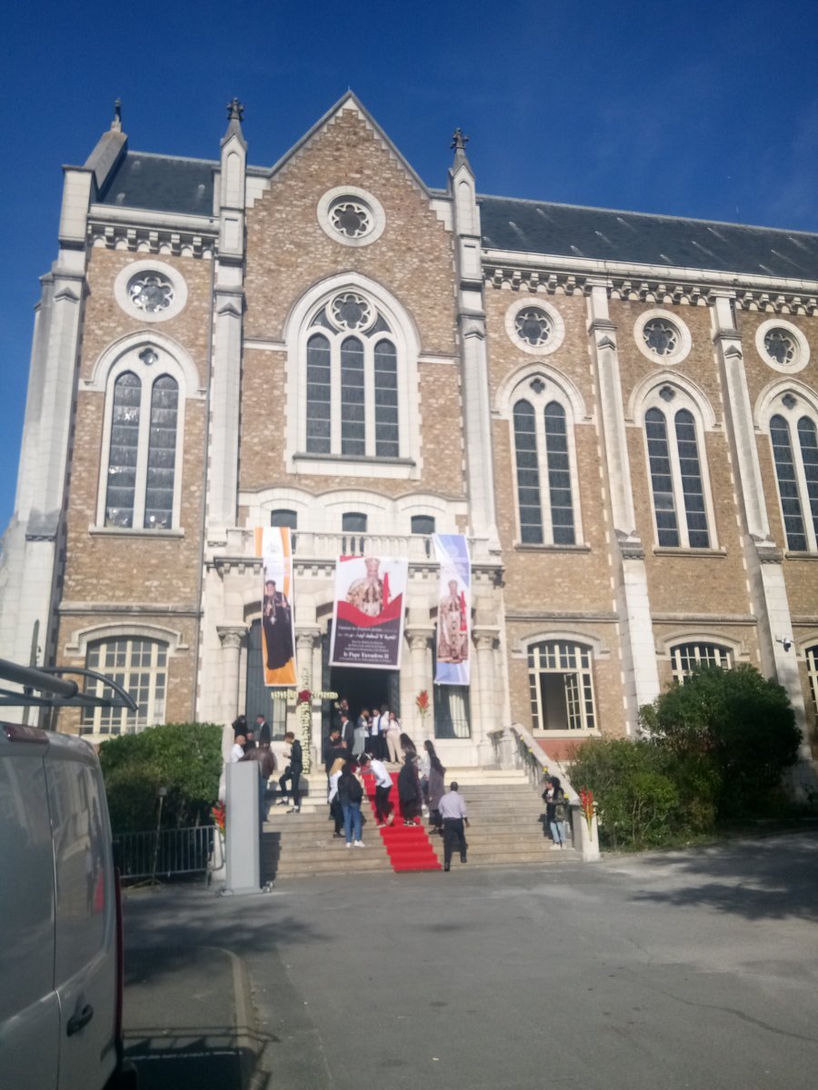 Visite de sa sainteté le pape Tawadros II. © P. Bascoul / Diocèse de Paris.